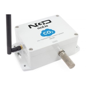 National Control Devices - Sensors, Environmental sensors, Temperature, Industrial IoT Wireless CO2 Temperature Humidity Sensor